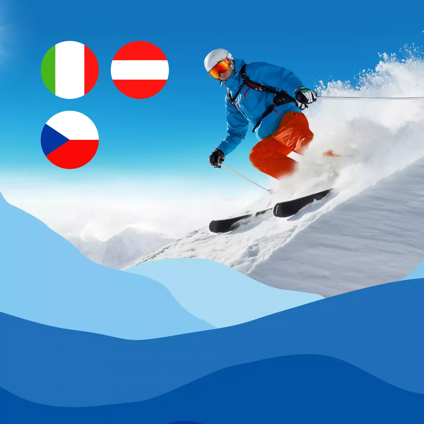 Lyžařské kurzy zima 2025 Itálie, Rakousko