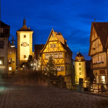 Adventní Rothenburg a Muzeum Vánoc