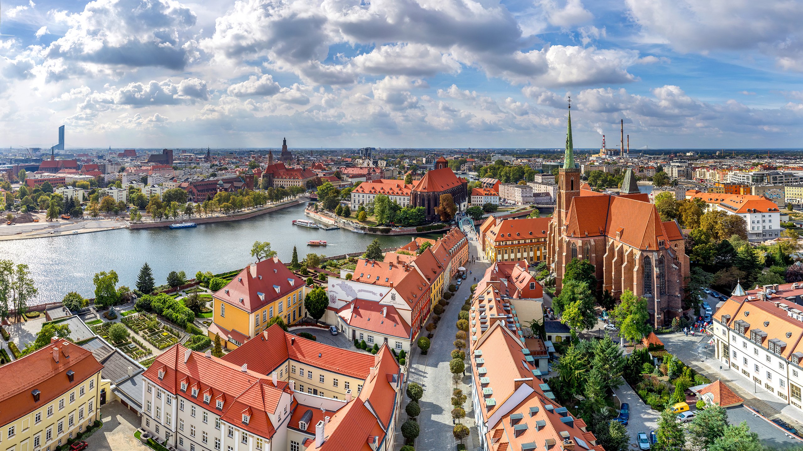 Wroclaw a Centrum vody Hydropolis