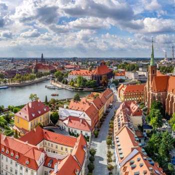 Wroclaw a Centrum vody Hydropolis