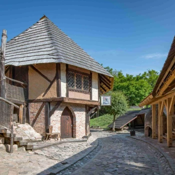 Středověká vesnice Botanicus