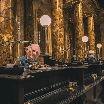Harry Potter - filmové ateliéry v Londýně