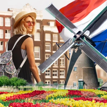 Holandsko – sýrová farma a Amsterdam