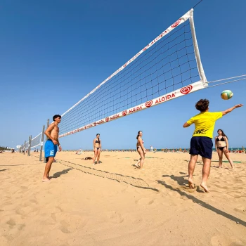 Lignano Sabbiadoro – moře a bazén s tobogány