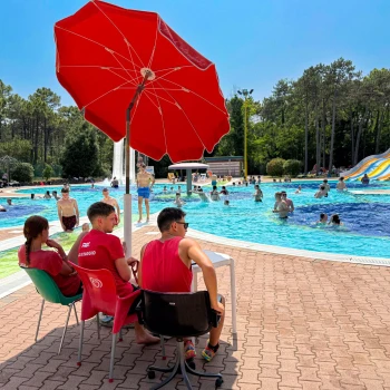 Lignano Sabbiadoro – moře a bazén s tobogány