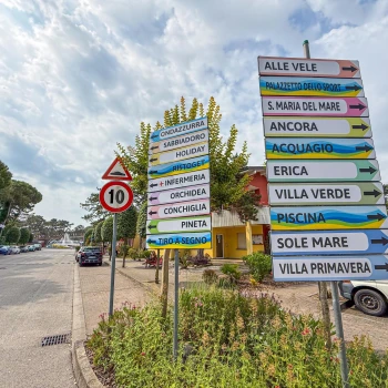 Lignano Sabbiadoro – moře a bazén s tobogány