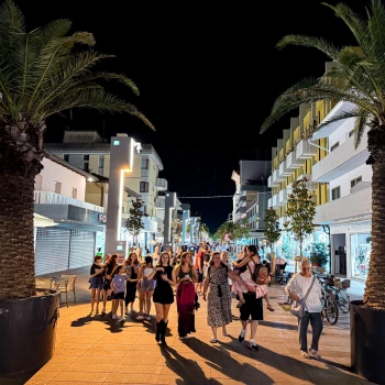 Lignano Sabbiadoro – moře a bazén s tobogány