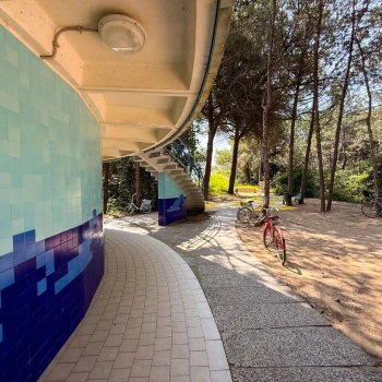 Lignano Sabbiadoro – moře a bazén s tobogány
