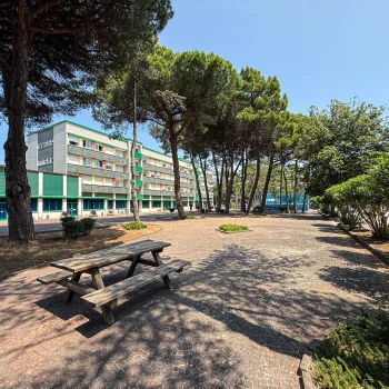 Lignano Sabbiadoro – moře a bazén s tobogány