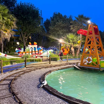 Lignano Sabbiadoro – moře a bazén s tobogány