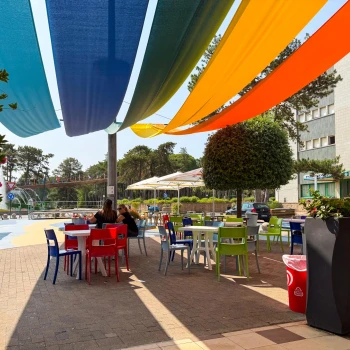 Lignano Sabbiadoro – moře a bazén s tobogány