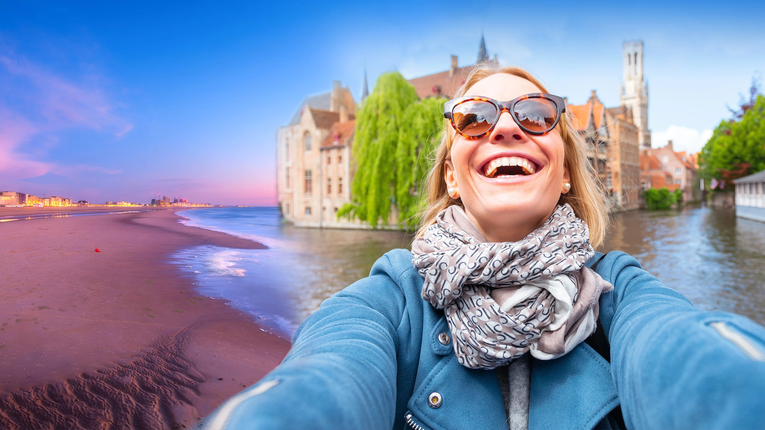 Středověké Bruggy, historické Waterloo, malebný Lucemburk a písečné pláže