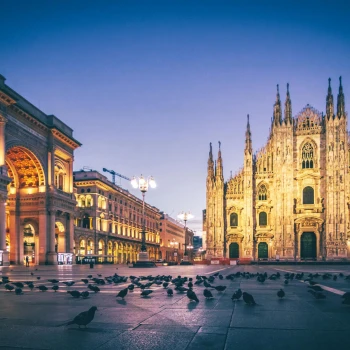 Módní Milán a pobřeží Cinque Terre