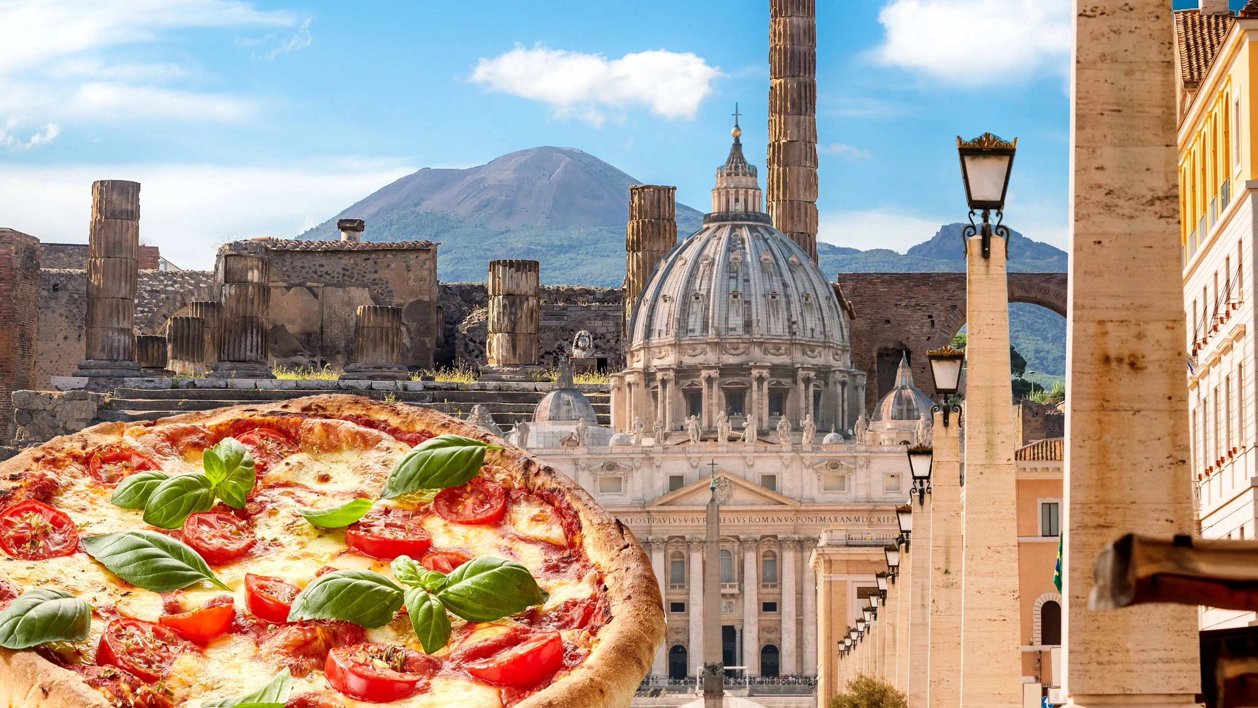 Antický Řím a Vatikán s výletem na Vesuv a do Pompejí