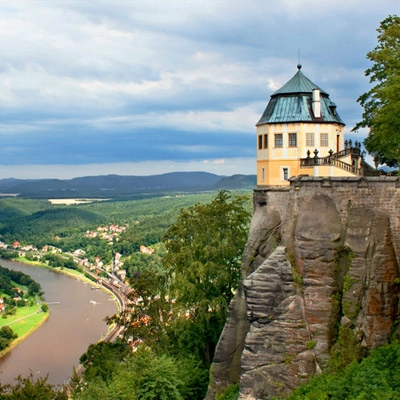 Hrad Königstein a park miniatur