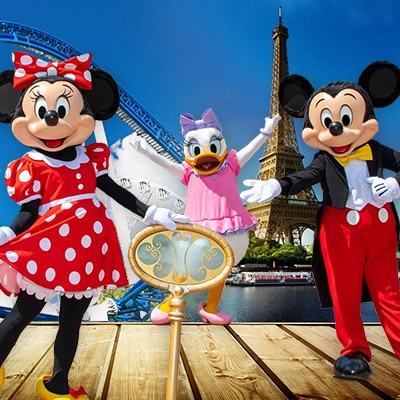 Disneyland a Paříž