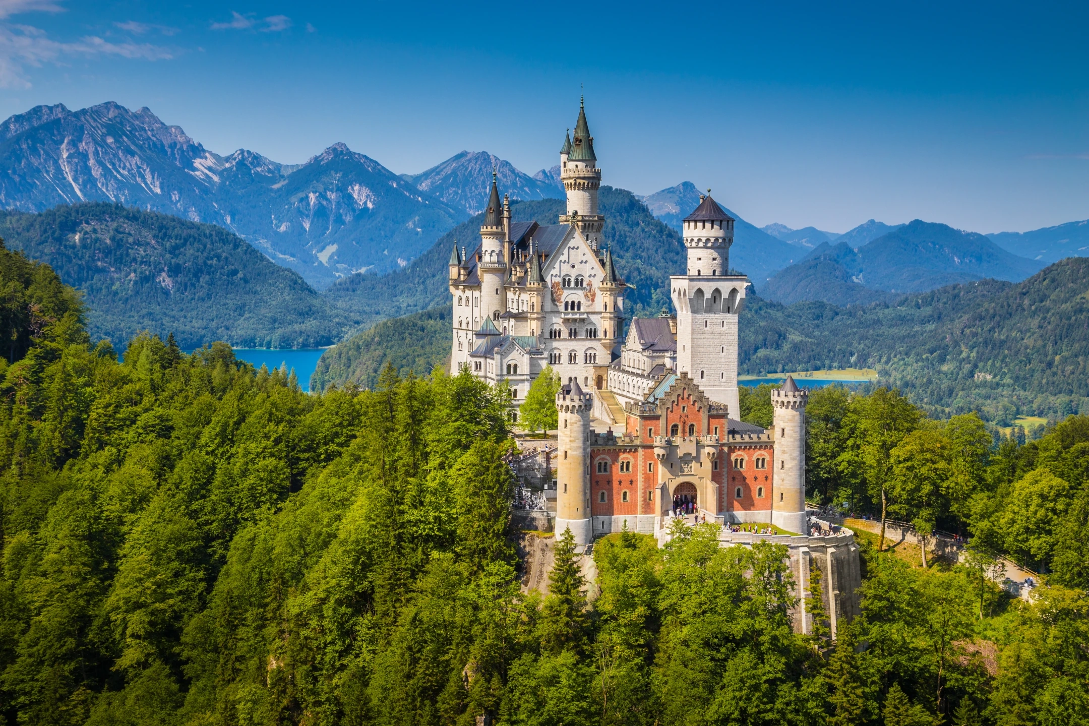 Zámek Neuschwanstein, Zugsitze a Berchtesgaden