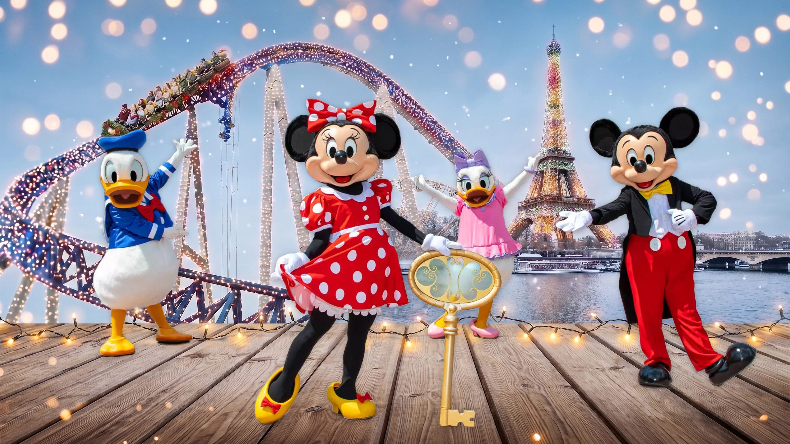 Adventní Paříž a Disneyland