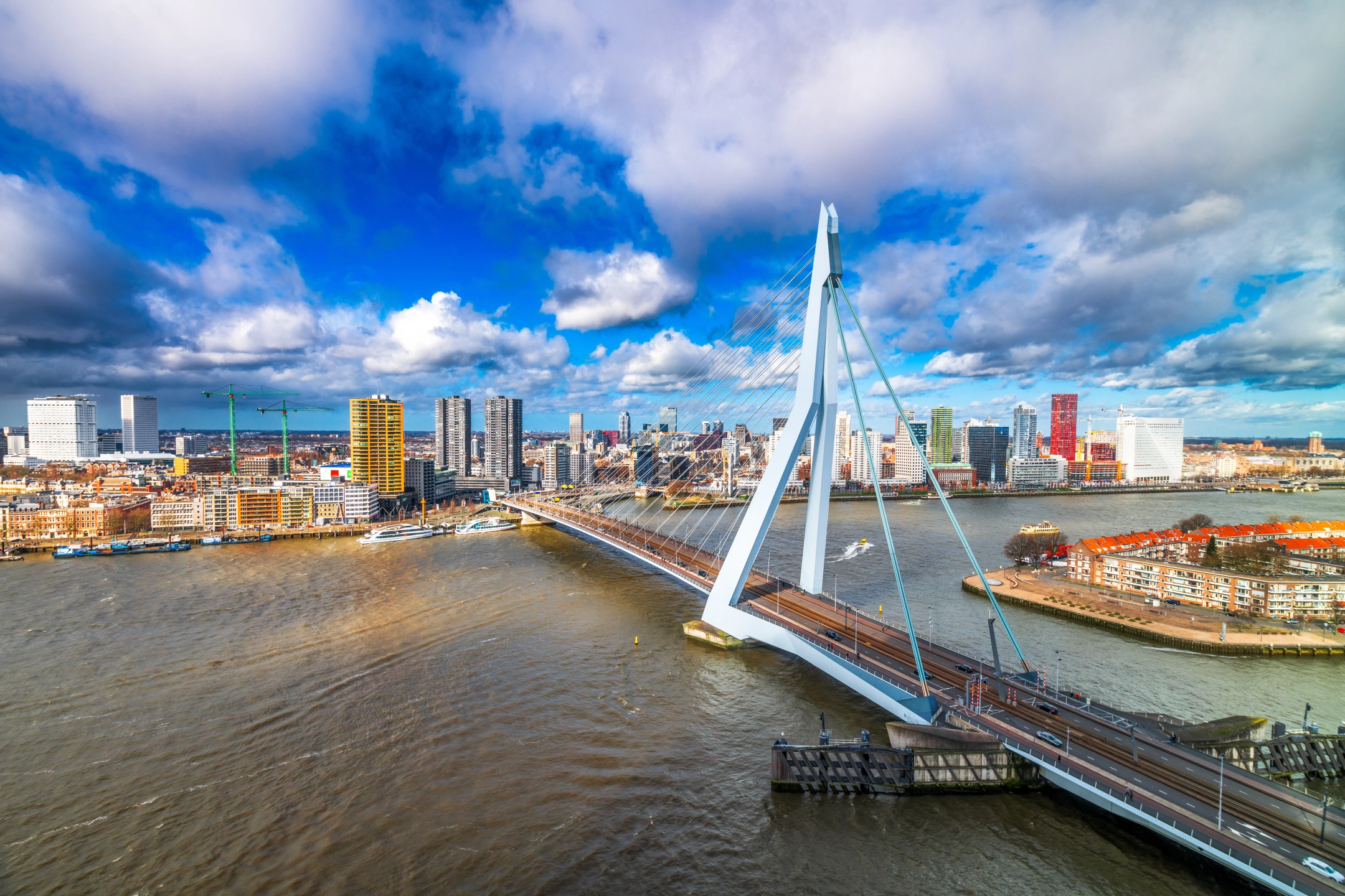 Rozkvetlé Holandsko a Rotterdam