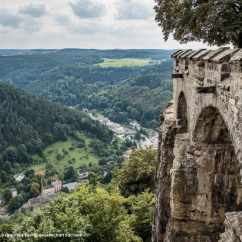 Hrad Königstein a park miniatur