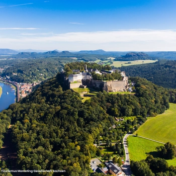 Hrad Königstein a park miniatur