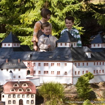 Hrad Königstein a park miniatur