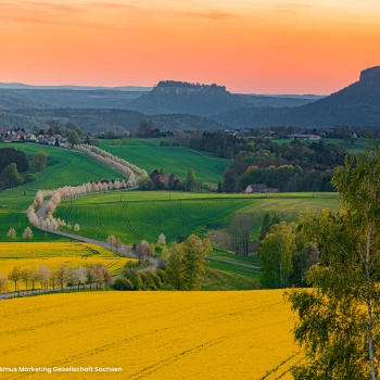 Hrad Königstein a park miniatur