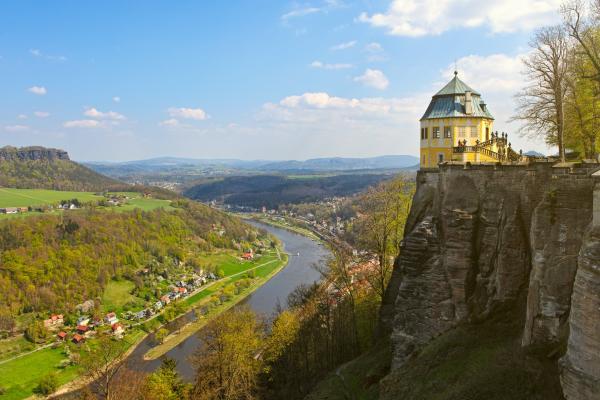 Hrad Königstein a park miniatur
