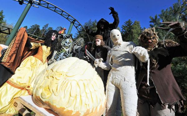 Halloween v Legolandu