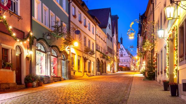 Adventní Rothenburg a Muzeum Vánoc