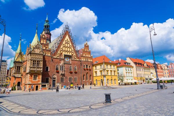Wroclaw a Centrum vody Hydropolis