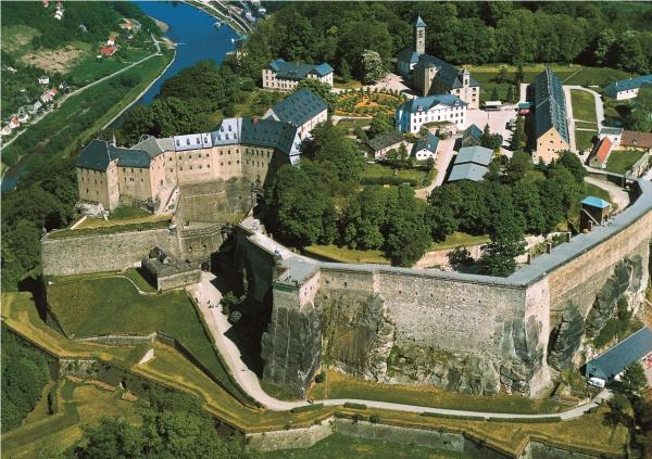 Hrad Königstein a park miniatur
