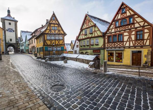 Adventní Rothenburg a Muzeum Vánoc