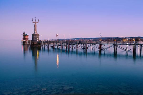 Bodamské jezero a zámek Neuschwanstein