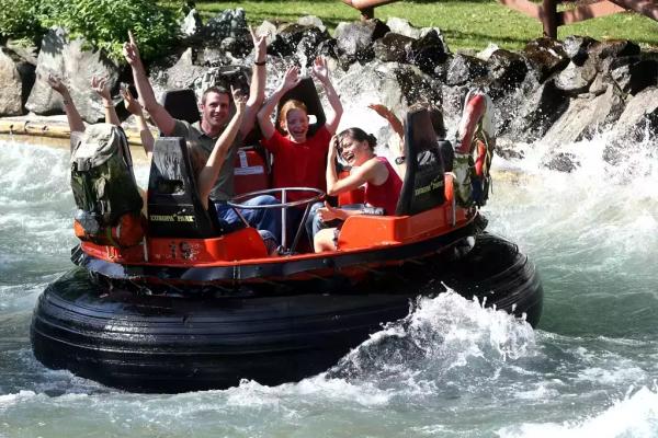 Europapark a Delfíní laguna