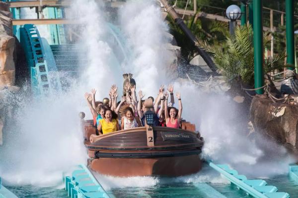 Europapark a Delfíní laguna