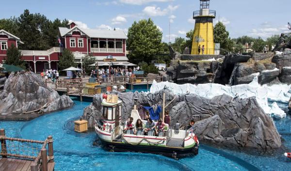 Europapark a Delfíní laguna