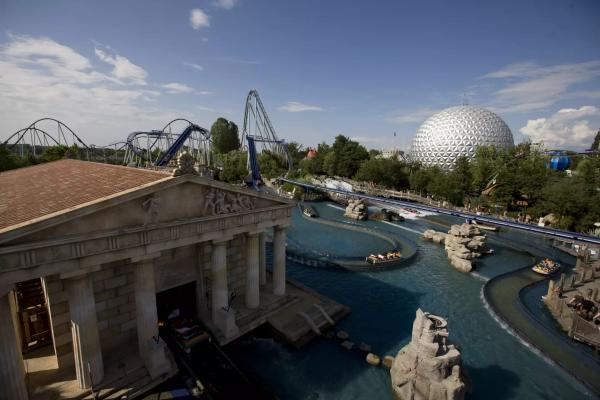 Europapark a Delfíní laguna