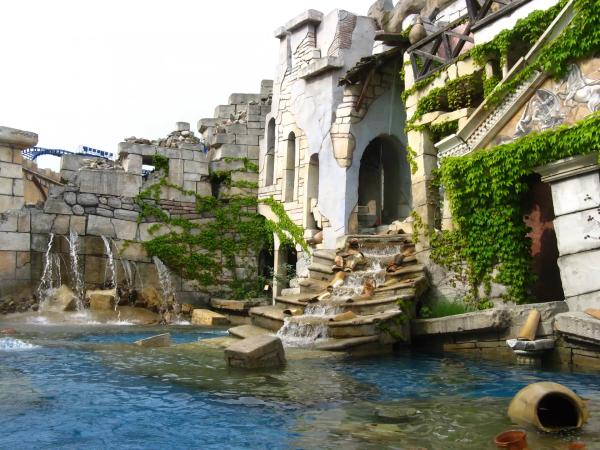 Europapark a Delfíní laguna