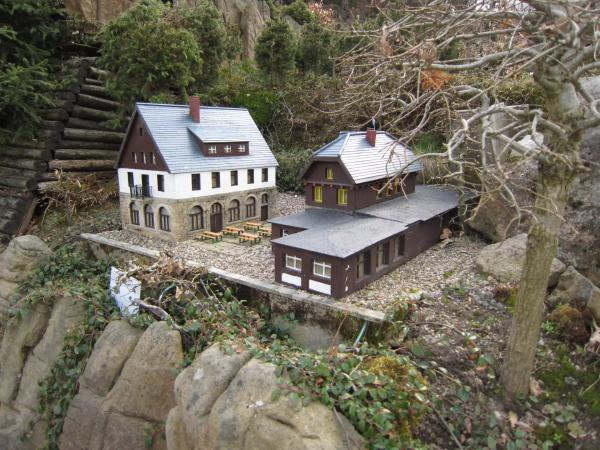 Hrad Königstein a park miniatur