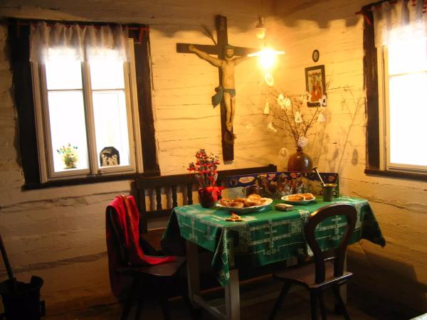 Kouřimský skanzen o Vánocích