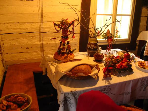 Kouřimský skanzen o Vánocích