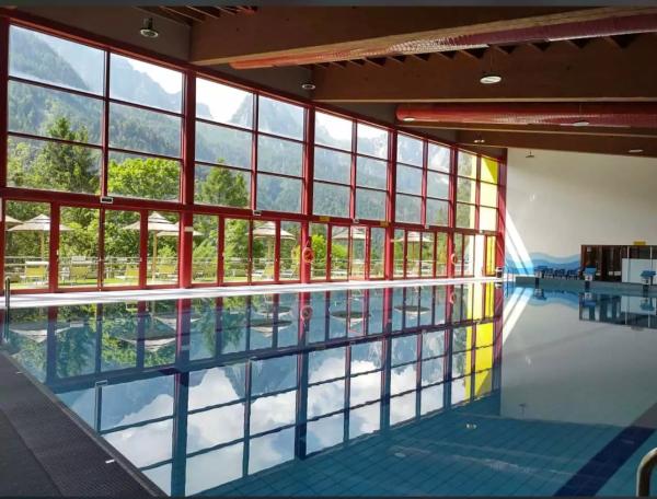 Itálie, Dolomity – hory, bazén a sportoviště