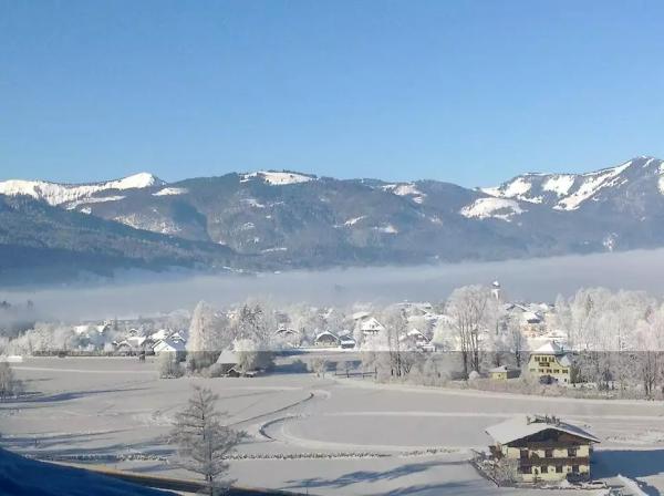 Advent na jezeře Wolfgangsee