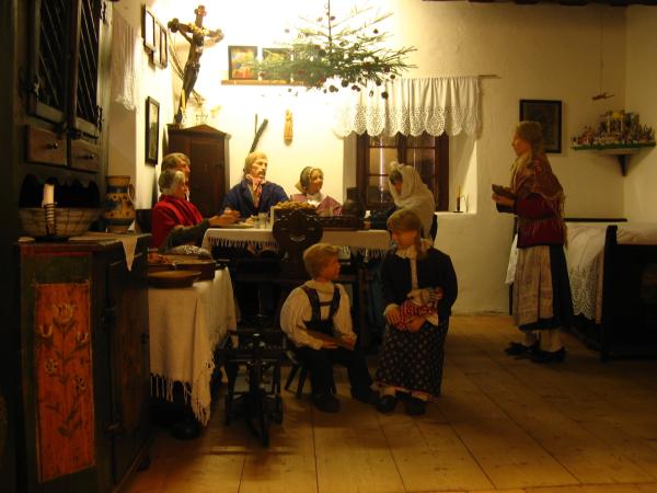 Přerovský skanzen o Vánocích