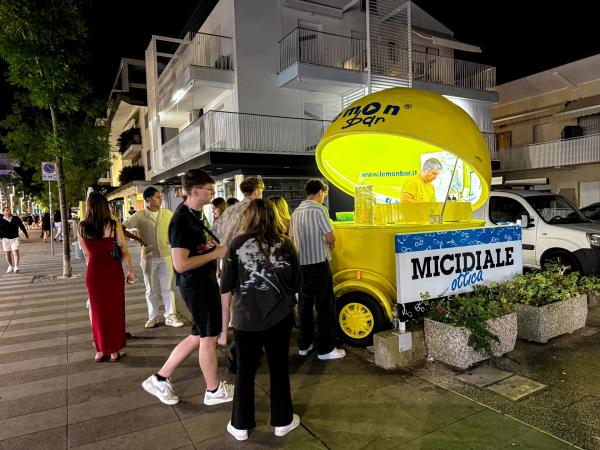 Lignano Sabbiadoro – moře a bazén s tobogány
