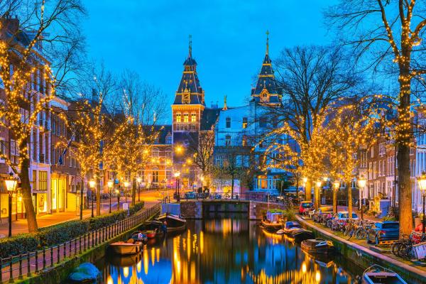 Adventní Amsterdam, sýrová farma a Festival světel