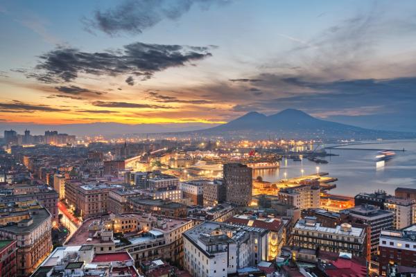 Neapolský záliv a pobřeží Amalfi