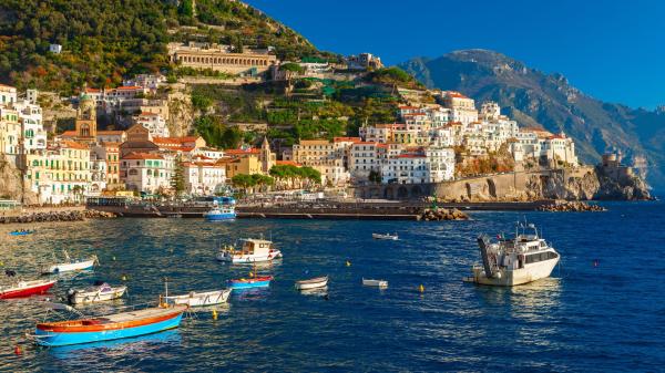Neapolský záliv a pobřeží Amalfi