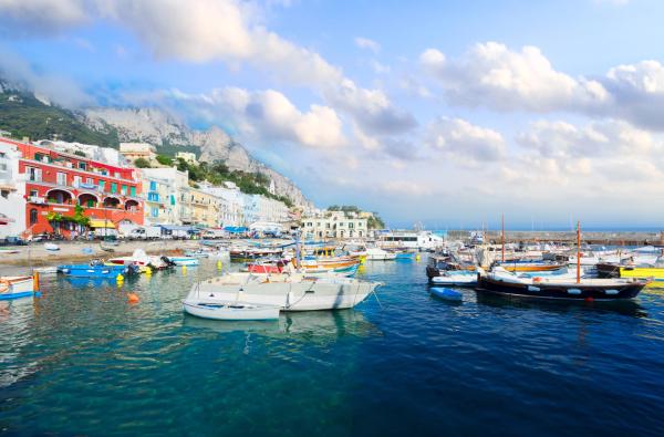 Neapolský záliv a pobřeží Amalfi